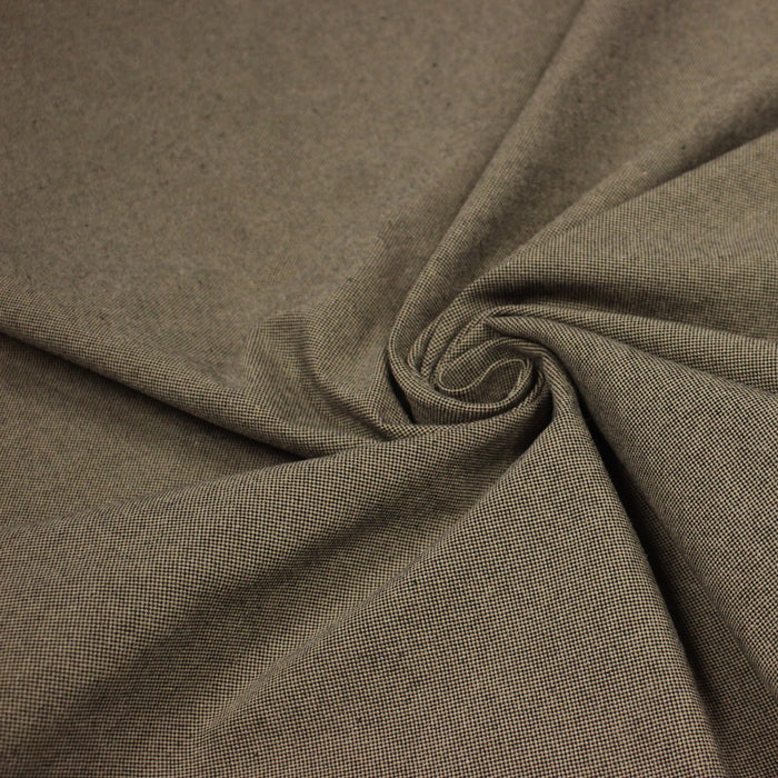 Tissu DEMI NATTÉ DE COTON ÉPAIS : cinq couleurs - Matière recyclée & fabrication française