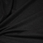 Tissu lainage flanelle de laine gris anthracite - Fabrication italienne - TissusPapi.com