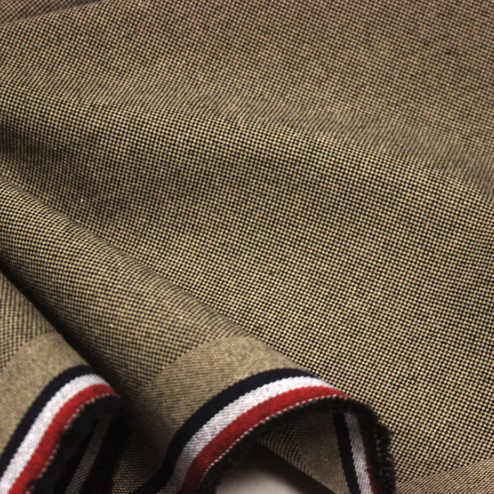 Tissu DEMI NATTÉ DE COTON ÉPAIS : cinq couleurs - Matière recyclée & fabrication française
