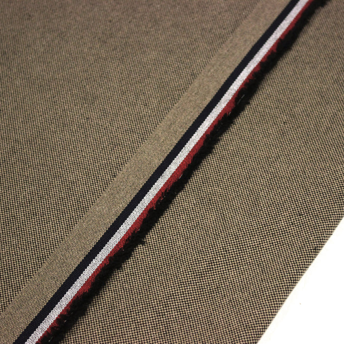 Tissu DEMI NATTÉ DE COTON ÉPAIS : cinq couleurs - Matière recyclée & fabrication française