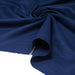 Tissu Drap de laine bleu pétrole - Fabrication italienne - TissusPapi.com