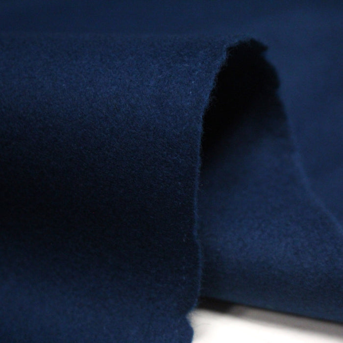Tissu Drap de laine bleu pétrole - Fabrication italienne - TissusPapi.com