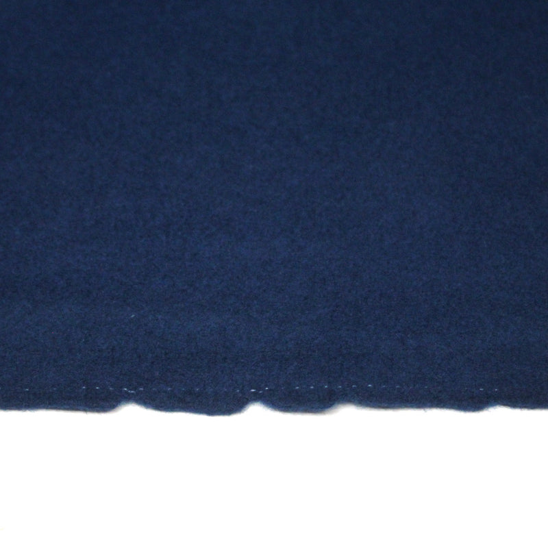 Tissu Drap de laine bleu pétrole - Fabrication italienne - TissusPapi.com