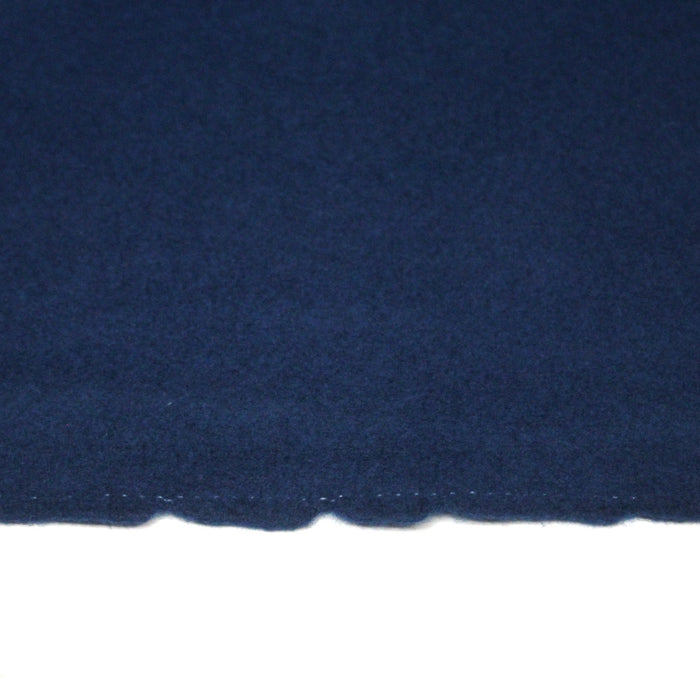 Tissu Drap de laine bleu pétrole - Fabrication italienne - TissusPapi.com