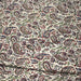 Tissu coton fin imprimé INDIENNES, écru motif cachemire bleu rouge vert – STANDARD 100 OEKO - TEX - TissusPapi.com