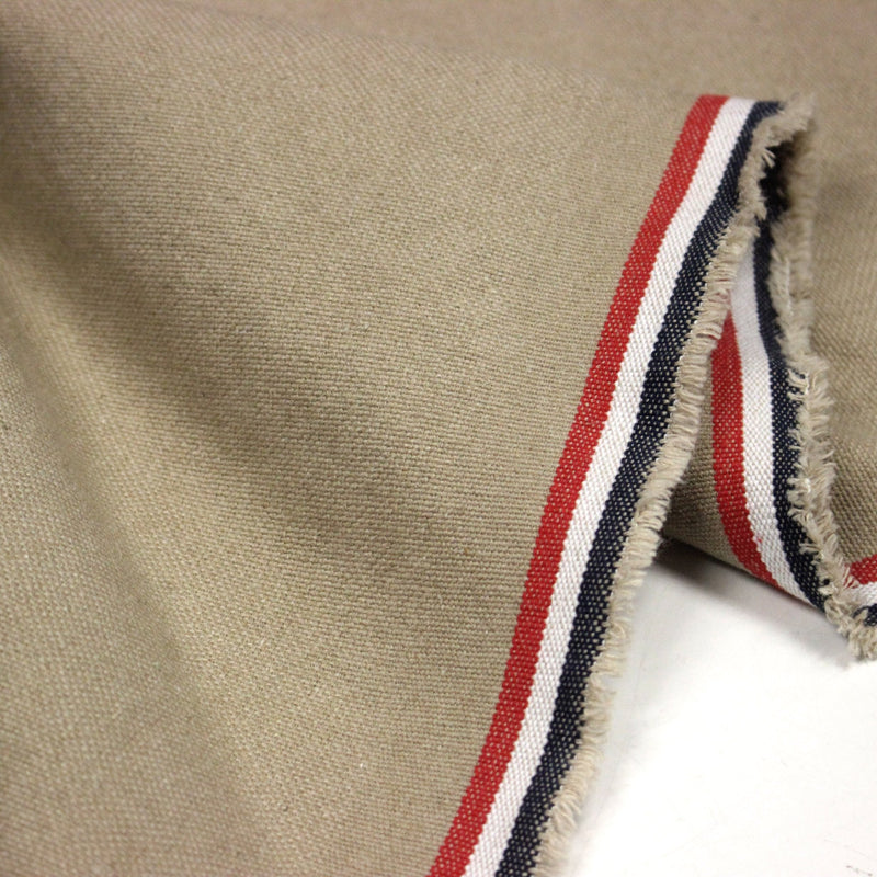 Tissu DEMI NATTÉ DE COTON ÉPAIS : cinq couleurs - Matière recyclée & fabrication française - TissusPapi.com