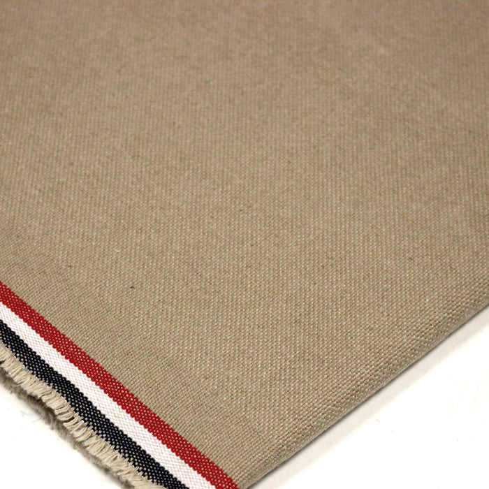 Tissu DEMI NATTÉ DE COTON ÉPAIS : cinq couleurs - Matière recyclée & fabrication française