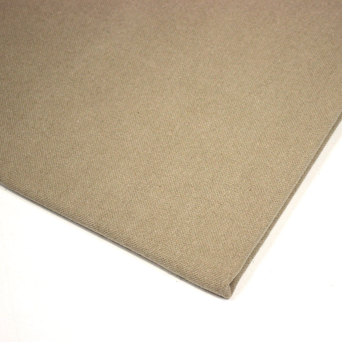 Tissu DEMI NATTÉ DE COTON ÉPAIS : cinq couleurs - Matière recyclée & fabrication française