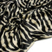 Tissu Velours imprimé motif ZEBRE : deux teintes disponibles ! - TissusPapi.com
