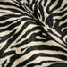 Tissu Velours imprimé motif ZEBRE : deux teintes disponibles ! - TissusPapi.com