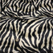 Tissu Velours imprimé motif ZEBRE : deux teintes disponibles ! - TissusPapi.com