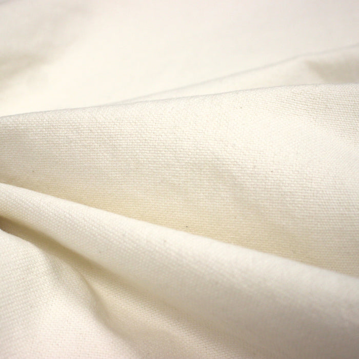 Tissu DEMI NATTÉ DE COTON ÉPAIS : cinq couleurs - Matière recyclée & fabrication française