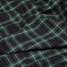 Tissu Tartan motif traditionnel vert bleu blanc - STANDARD 100 OEKO - TEX - TissusPapi.com