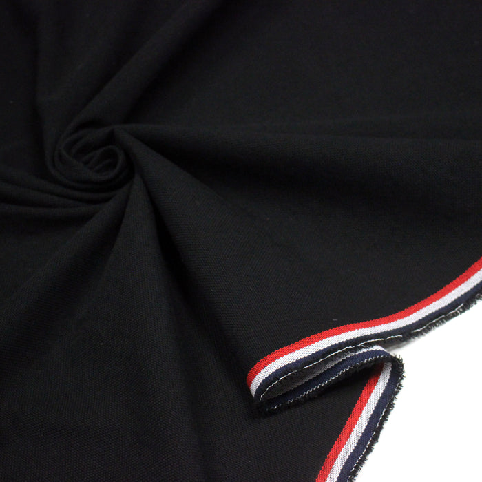 Tissu DEMI NATTÉ DE COTON ÉPAIS : cinq couleurs - Matière recyclée & fabrication française