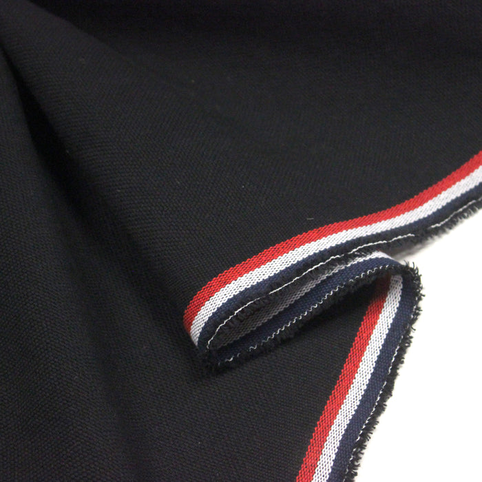 Tissu DEMI NATTÉ DE COTON ÉPAIS : cinq couleurs - Matière recyclée & fabrication française