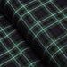 Tissu Tartan motif traditionnel vert bleu blanc - STANDARD 100 OEKO - TEX - TissusPapi.com