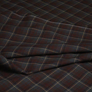 Tissu Tartan motif traditionnel vert kaki bordeaux ocre - STANDARD 100 OEKO - TEX - TissusPapi.com
