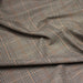 Tissu Prince de Galles noir blanc et ocre - STANDARD 100 OEKO - TEX - TissusPapi.com