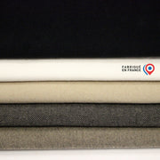 Tissu DEMI NATTÉ DE COTON ÉPAIS : cinq couleurs - Matière recyclée & fabrication française - TissusPapi.com
