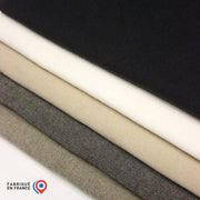 Tissu DEMI NATTÉ DE COTON ÉPAIS : cinq couleurs - Matière recyclée & fabrication française - TissusPapi.com