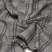 Tissu Prince de Galles noir blanc et liserés noirs - STANDARD 100 OEKO - TEX - TissusPapi.com