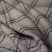 Tissu Prince de Galles noir blanc et liserés noirs - STANDARD 100 OEKO - TEX - TissusPapi.com