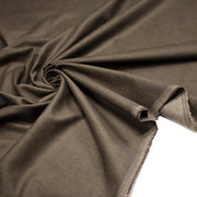 Tissu velours milleraies fines côtes 100% coton taupe - TissusPapi.com
