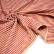 Tissu double gaze coton rayée recto verso : nombreuses couleurs ! OEKO - TEX - TissusPapi.com