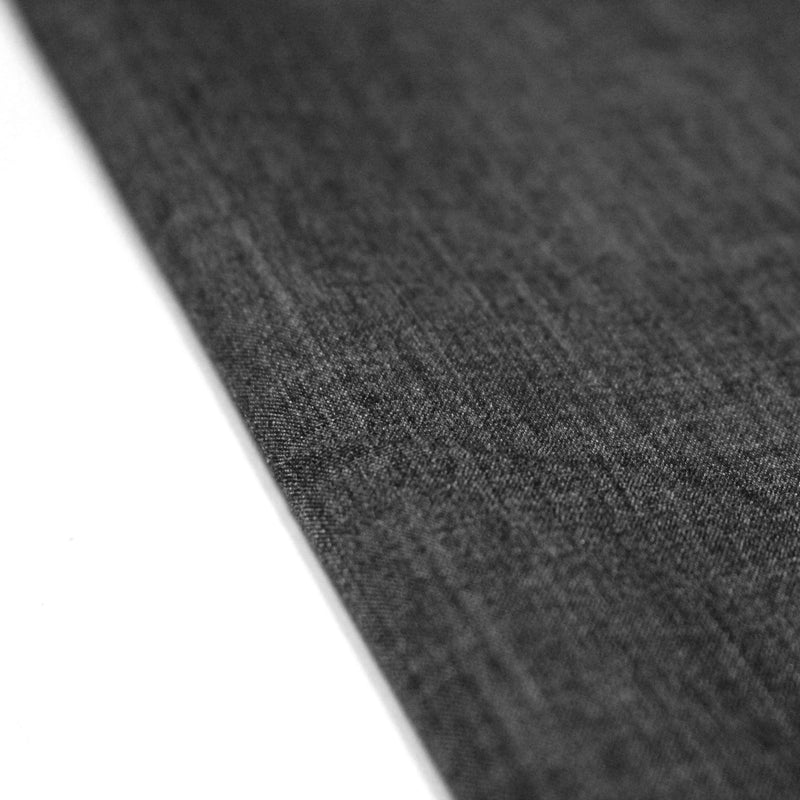 Tissu habillement popeline coton, gris anthracite chiné - En destockage, idéal comme toile à patron, comme doublure ! - TissusPapi.com