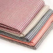 Tissu coton tissé rayé 5mm : nombreuses couleurs ! OEKO - TEX - TissusPapi.com