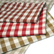 Tissu coton VICHY RUSTIQUE grands carreaux 25mm : nombreuses couleurs tendance ! - TissusPapi.com
