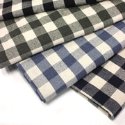 Tissu coton VICHY RUSTIQUE grands carreaux 25mm : nombreuses couleurs tendance ! - TissusPapi.com