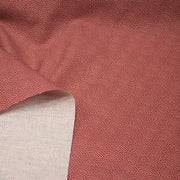 Tissu cotonnade motif japonais SEIGAIHA : écru/rouge et rouge/écru - COLLECTION JAPON ROUGE - TissusPapi.com