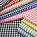 Tissu cotonnade VICHY carreaux 10mm : nombreuses couleurs ! - STANDARD 100 OEKO-TEX - TissusPapi.com
