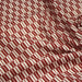 Tissu cotonnade motif japonais YAGASURI, flèches rouge & écrues - TissusPapi.com