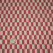 Tissu cotonnade motif japonais YAGASURI, flèches rouge & écrues - TissusPapi.com