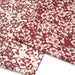 Tissu cotonnade motif japonais HANA aux fleurs de cerisier, tons écrus et rouges - TissusPapi.com