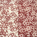 Tissu cotonnade motif japonais HANA aux fleurs de cerisier, tons écrus et rouges - TissusPapi.com