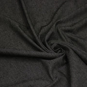 Tissu DENIM toile sergé noir, coton bio et coton recyclé - Matières recyclées - TissusPapi.com