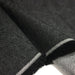 Tissu DENIM toile sergé noir, coton bio et coton recyclé - Matières recyclées - TissusPapi.com
