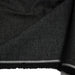 Tissu DENIM toile sergé noir, coton bio et coton recyclé - Matières recyclées - TissusPapi.com