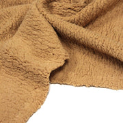 Tissu sherpa mouton : écru uni, vert, gris, camel... - OEKO - TEX - TissusPapi.com