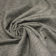 Tissu lainage faux - uni gris, vert kaki & blanc cassé, fin Pied de Poule - TissusPapi.com