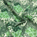 Tissu coton fin imprimé INDIENNES, patchwork vert de motifs floraux et arabesques- STANDARD 100 OEKO-TEX - TissusPapi.com