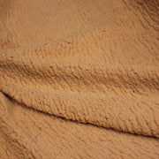 Tissu sherpa mouton : écru uni, vert, gris, camel... - OEKO - TEX - TissusPapi.com
