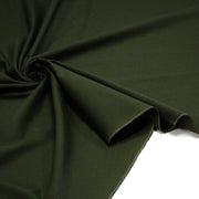 Tissu Gabardine fine 100% coton vert kaki - Fabrication française - TissusPapi.com