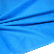 Tissu velours milleraies fines côtes 100% coton Bleu turquoise - TissusPapi.com