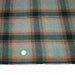 Tissu lainage tartan vert & orange - Fabrication italienne - TissusPapi.com