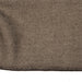Tissu lainage sergé, fines rayures crème et chocolat - Fabrication italienne - TissusPapi.com