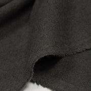 Tissu lainage taupe uni - Fabrication italienne - TissusPapi.com